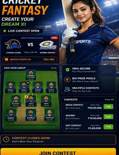 Hero11 (hero11 app) fantasy cricket & matchday visual 3