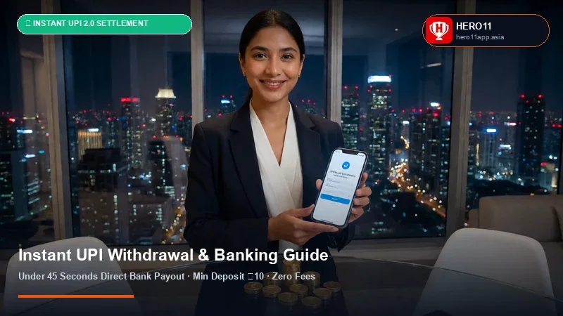 Hero11 Instant UPI Withdrawal & ₹20 INR Deposit Tutorial